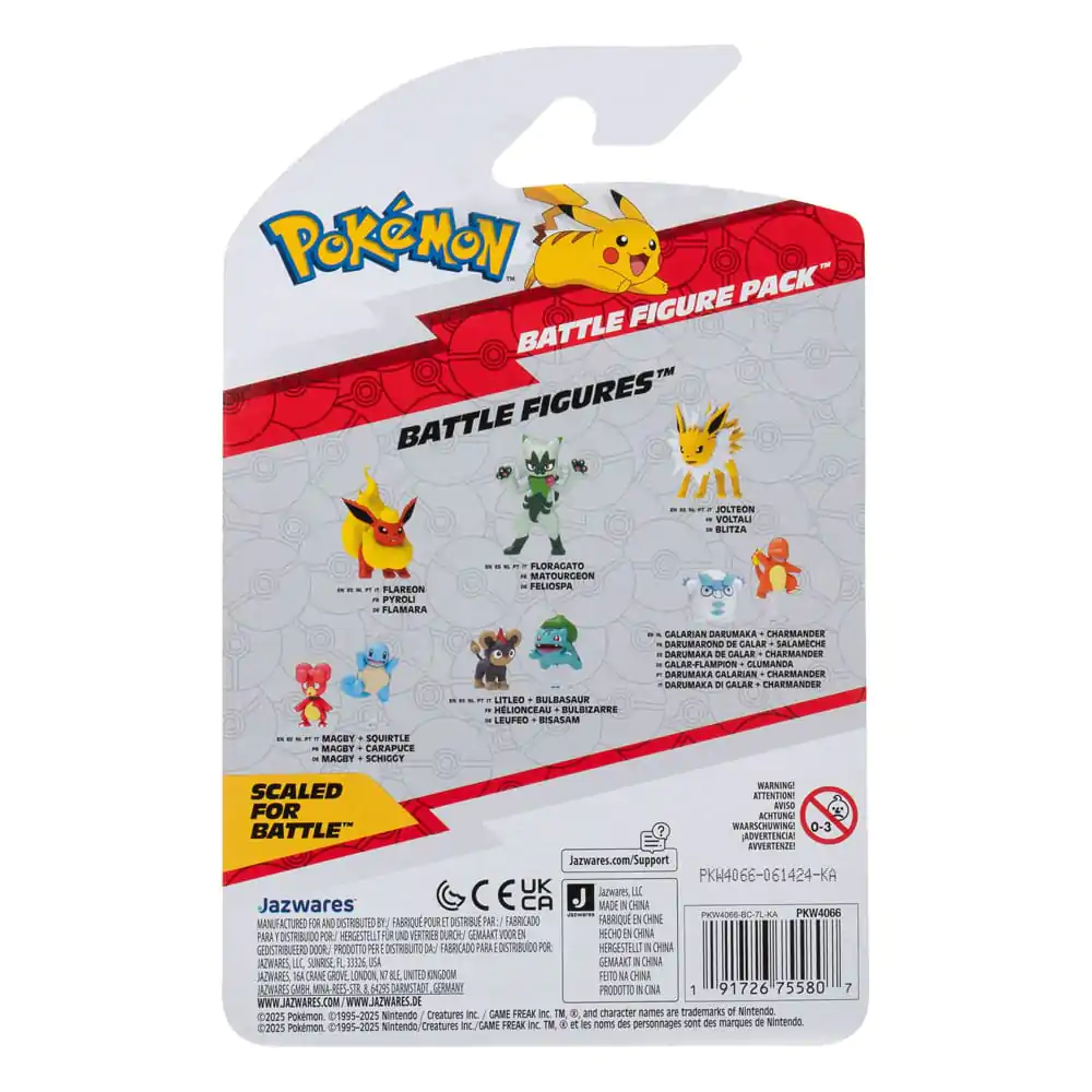 Pokémon Figure set od 2 Snivy & Pikachu 8 cm fotografija proizvoda