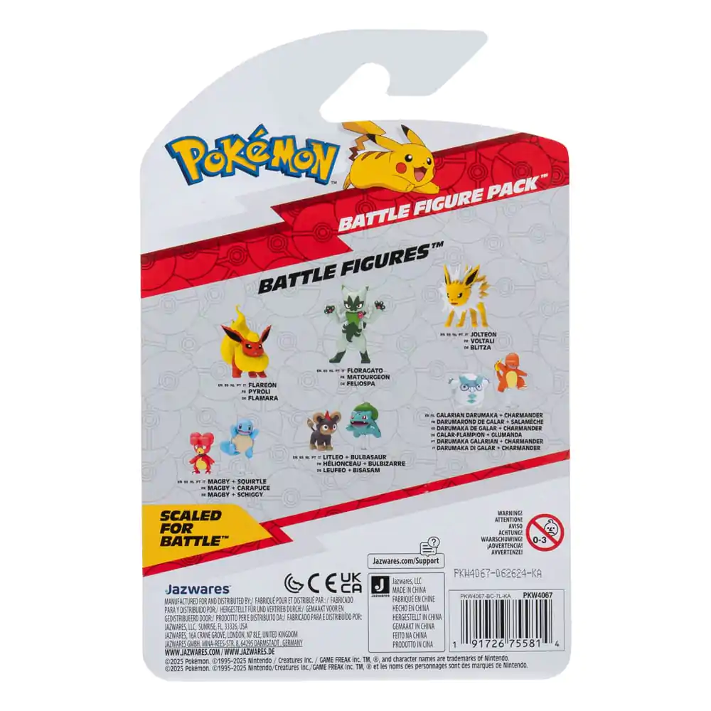 Pokémon Figure 2-Pack Tepig & Pikachu 8 cmPokémon figurice 2-Pack Tepig & Pikachu 8 cm fotografija proizvoda