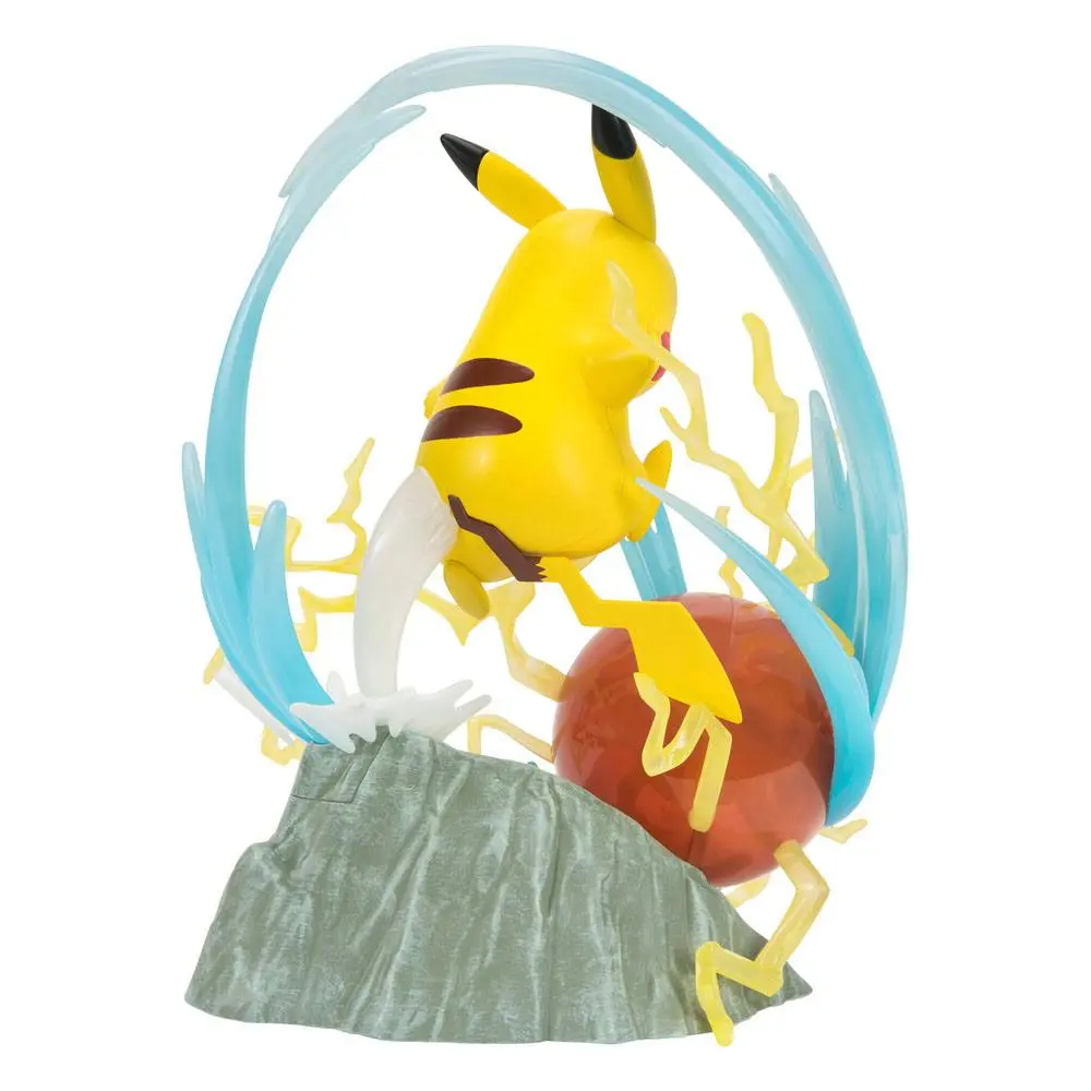 Pokémon 25th anniversary svjetleći Deluxe kipić Pikachu 33 cm fotografija proizvoda