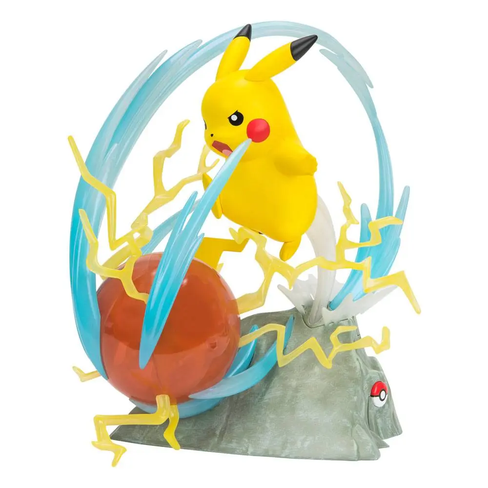 Pokémon 25th anniversary svjetleći Deluxe kipić Pikachu 33 cm fotografija proizvoda