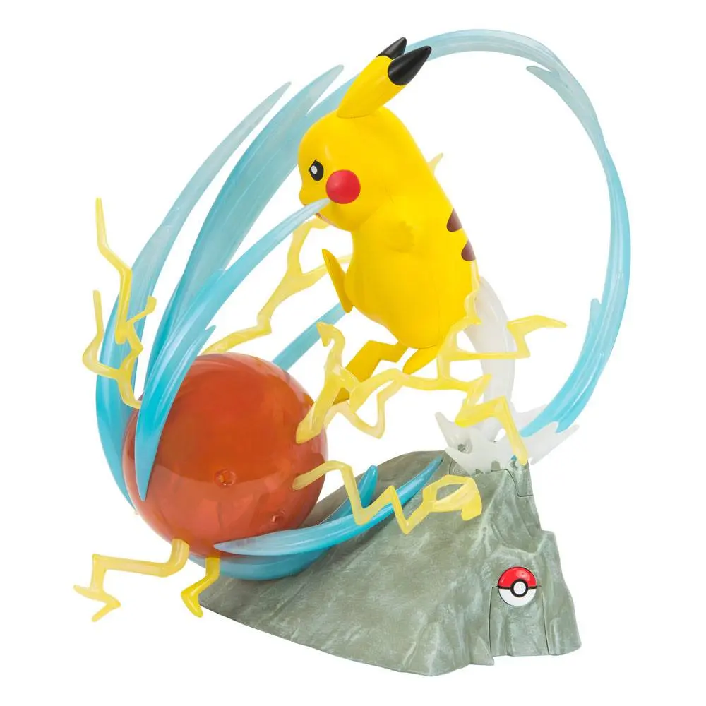 Pokémon 25th anniversary svjetleći Deluxe kipić Pikachu 33 cm fotografija proizvoda