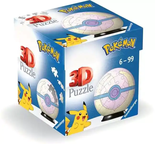 Pokémon 3D Puzzle Pokéballs: Heal Ball (55 komada) fotografija proizvoda