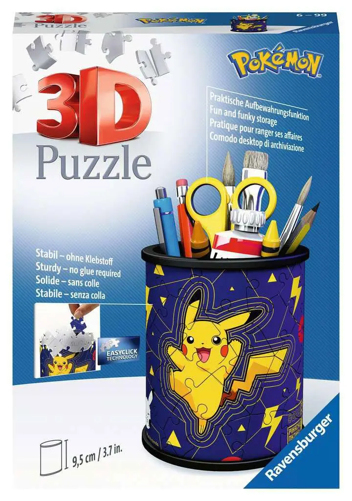 Pokémon 3D puzzle držač za olovke (54 komada) fotografija proizvoda