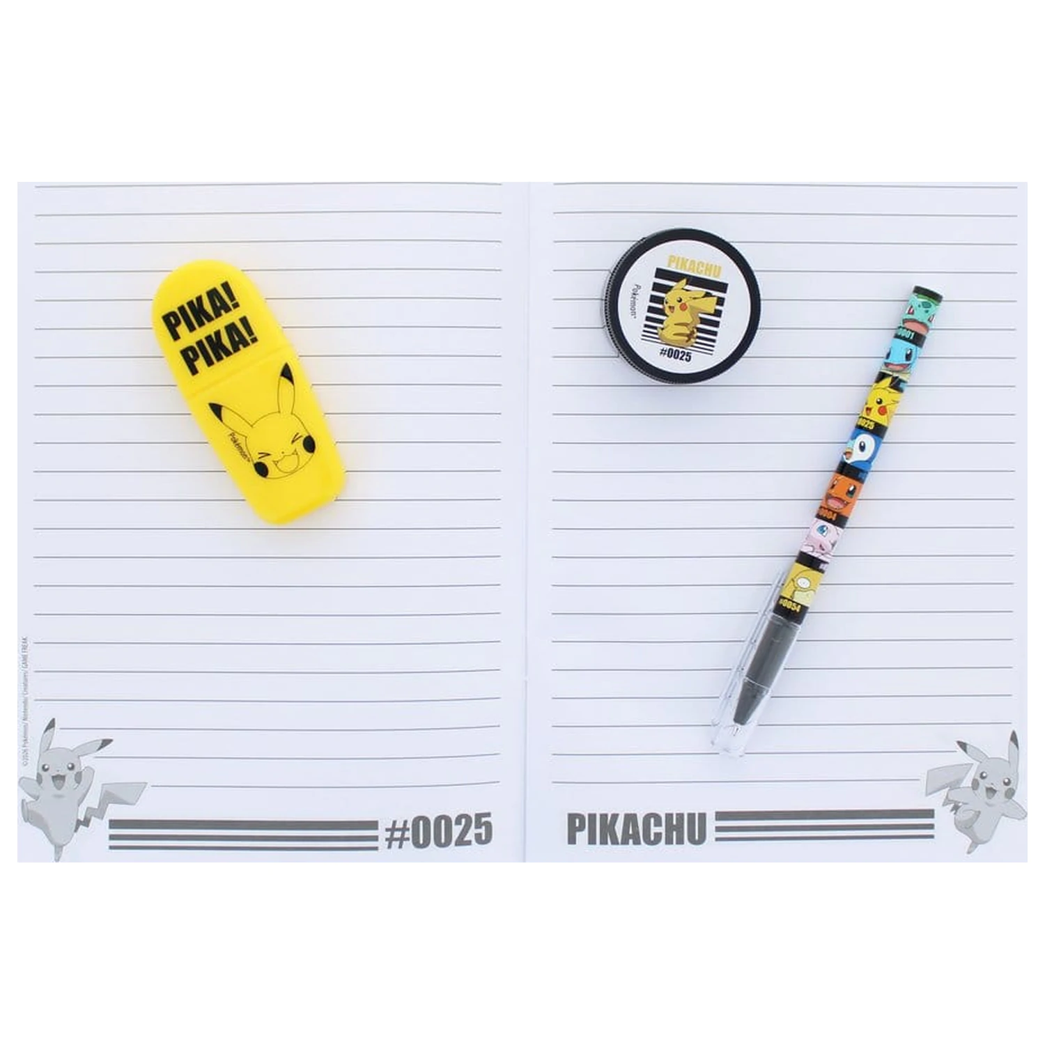 Pokémon Set pisaćeg pribora od 7 dijelova fotografija proizvoda
