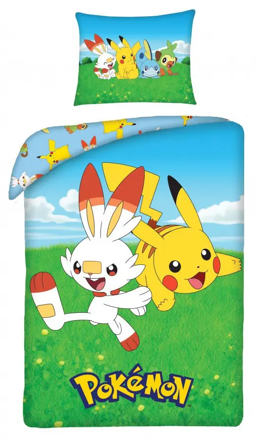 Pokémon Navlaka za poplun 140x200 cm, 70x90 cm fotografija proizvoda