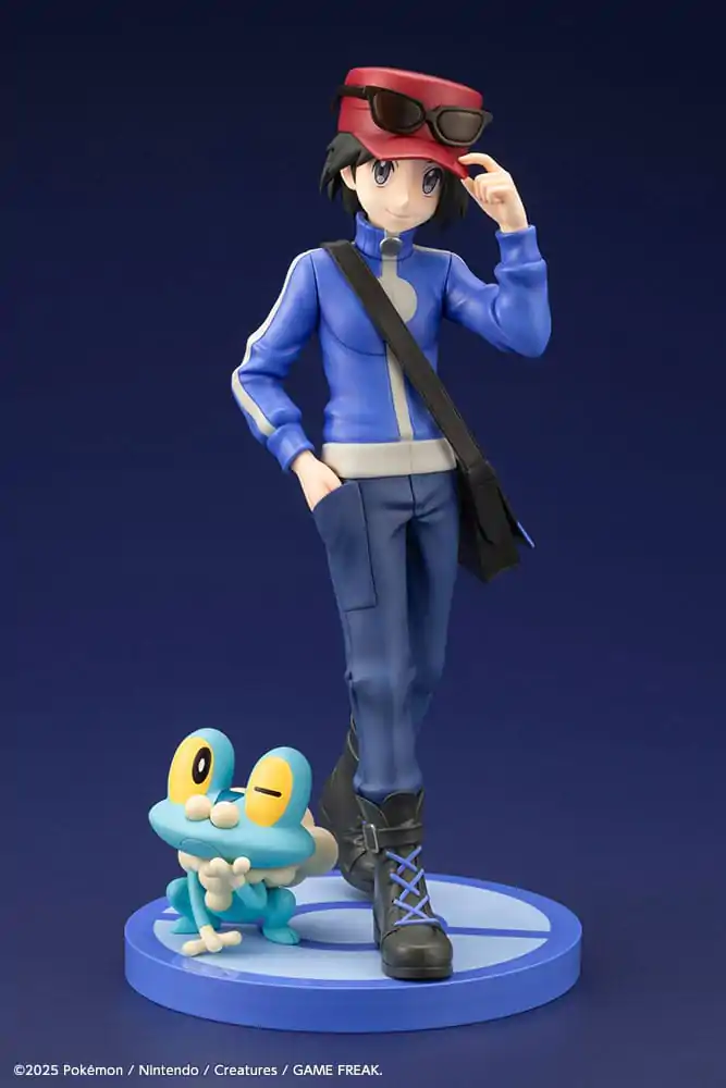 Pokémon ARTFXJ Statua 1/8 Calem & Froakie 20 cm fotografija proizvoda