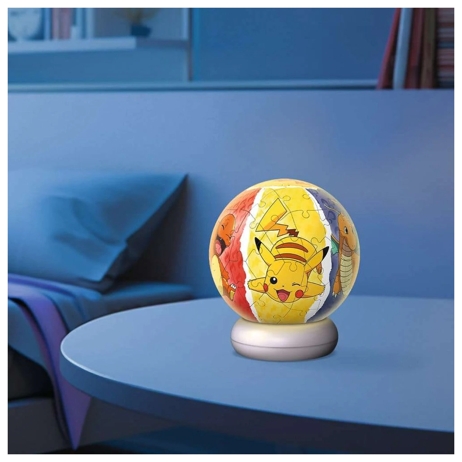 Pokémon 3D puzzle lopta s noćnim svjetlom (73 komada) fotografija proizvoda