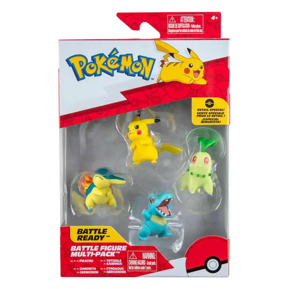 Pokémon Set Figura za bitku 4-Pack fotografija proizvoda