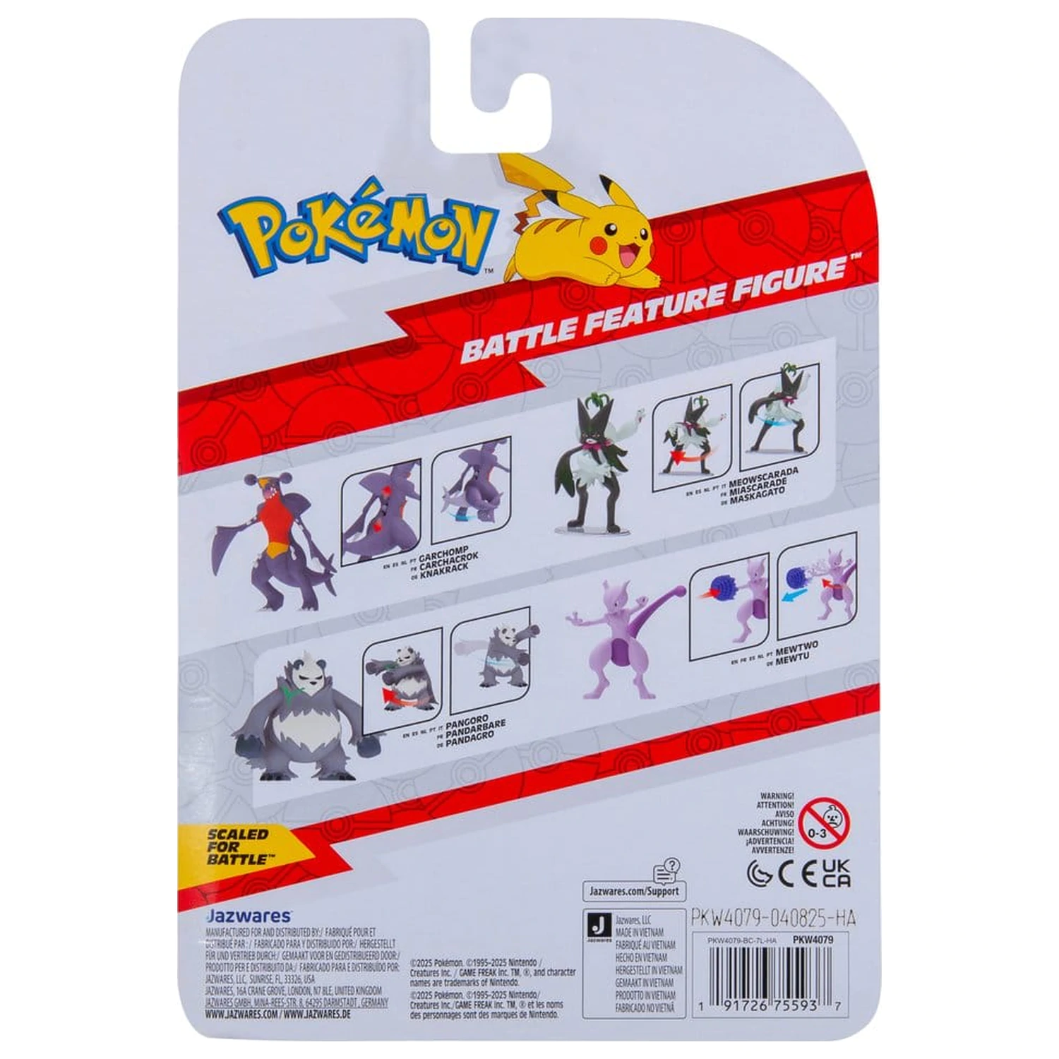 Pokémon Battle Feature figura Pangoro fotografija proizvoda