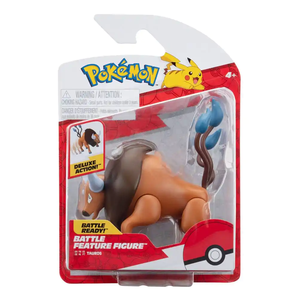 Pokémon Borbena figura s mogućnostima Tauros 10 cm fotografija proizvoda