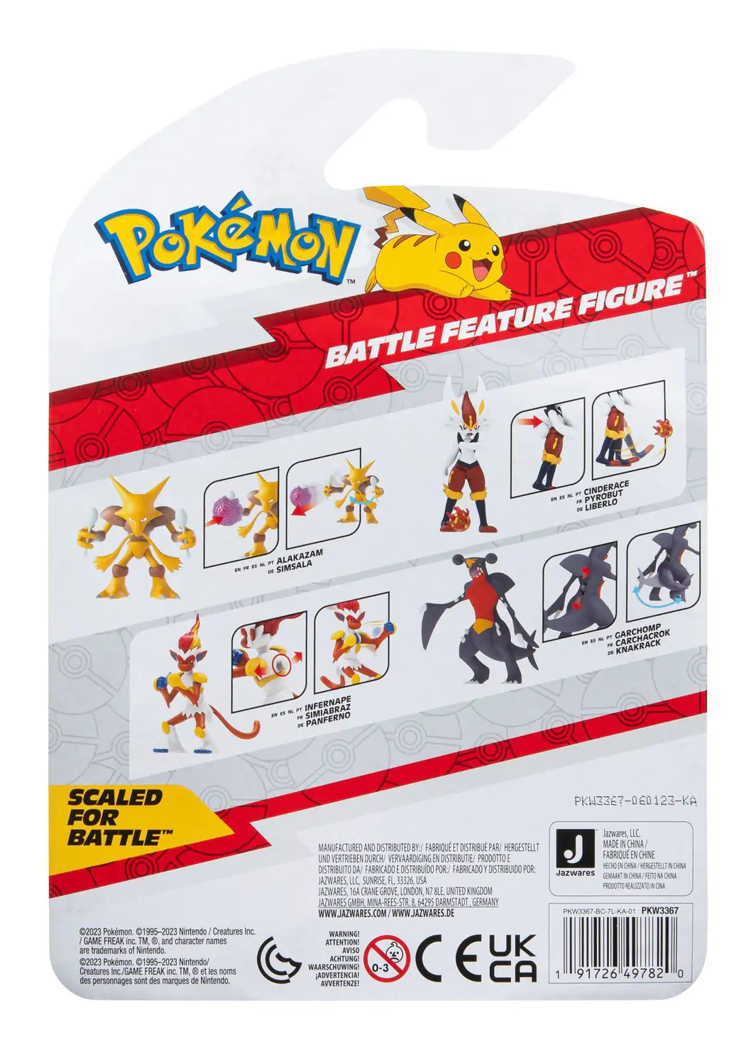 Pokémon Battle Feature Figura Garchomp 11 cm fotografija proizvoda