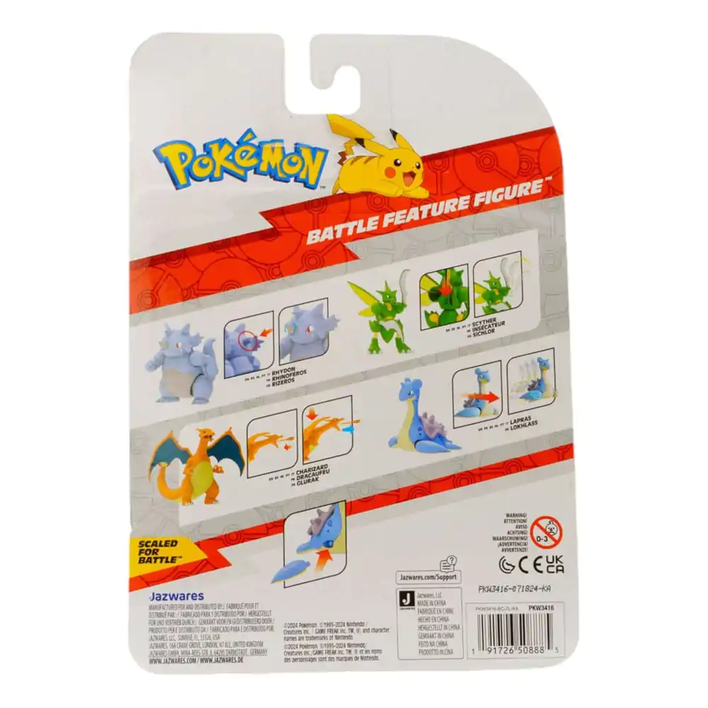 Pokémon figura s borbenom funkcijom Lapras 20 cm fotografija proizvoda