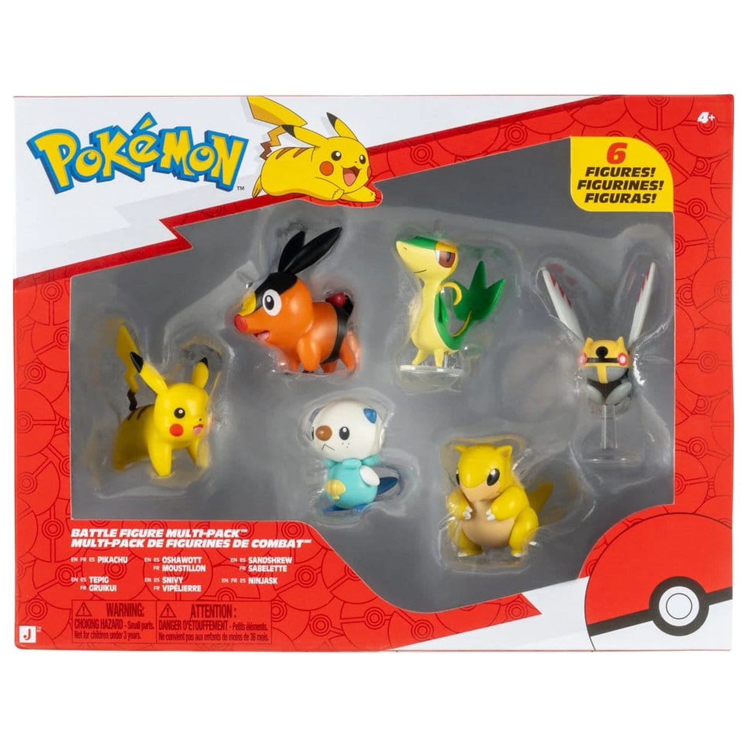 Pokémon Battle Figure pakiranje od 6 komada fotografija proizvoda