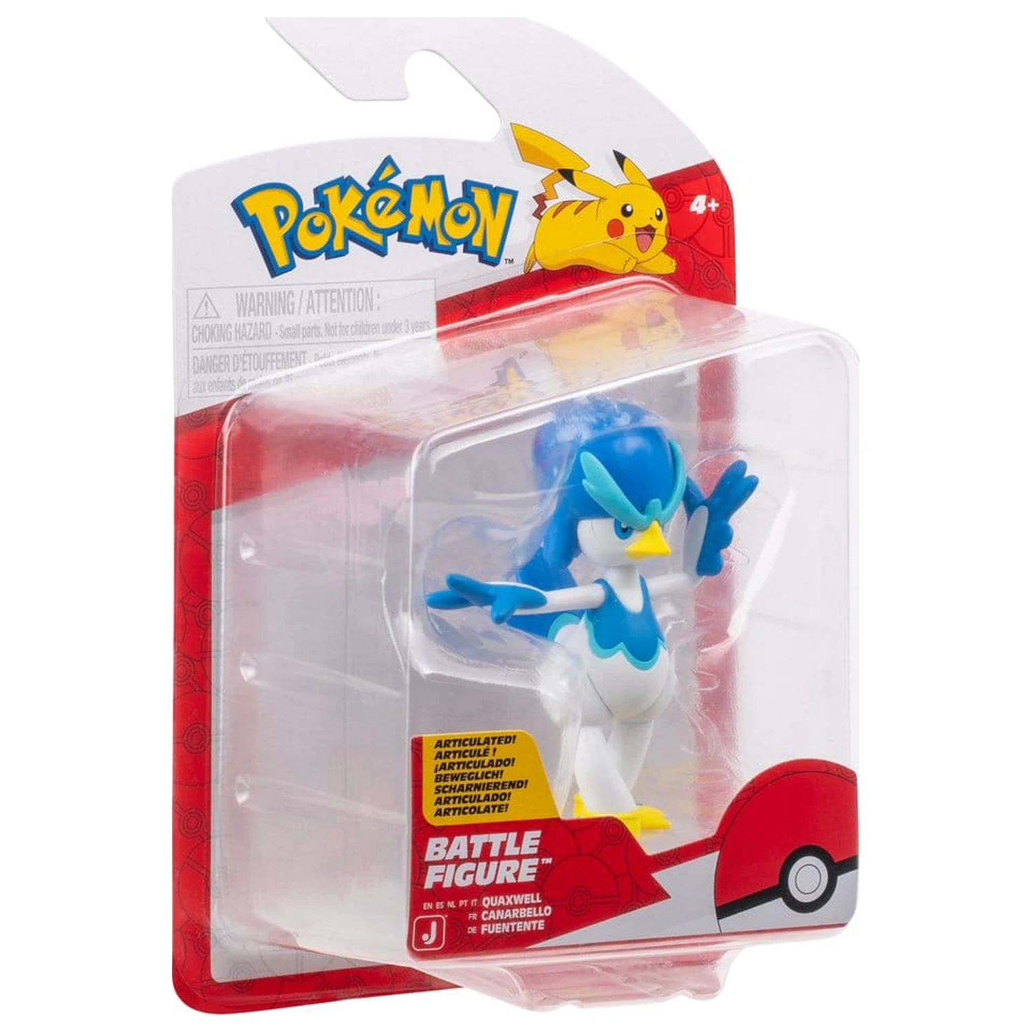 Pokémon Battle figura akcije, val 21 Quaxwell fotografija proizvoda