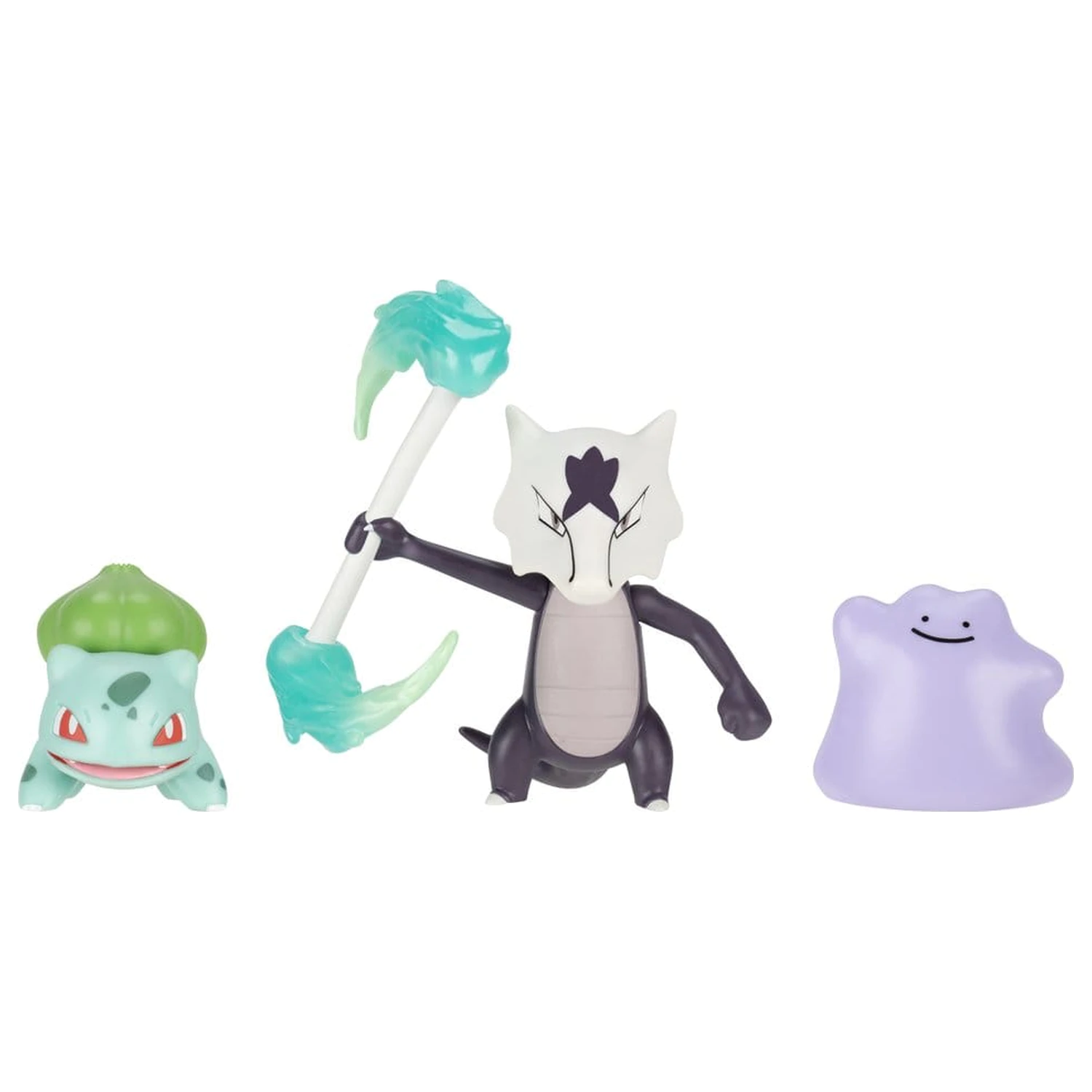 Pokémon Battle Set Borbenih figura Akcijske figure Bulbasaur, Ditto & Alolan Marowak (Pakiranje od 3) fotografija proizvoda