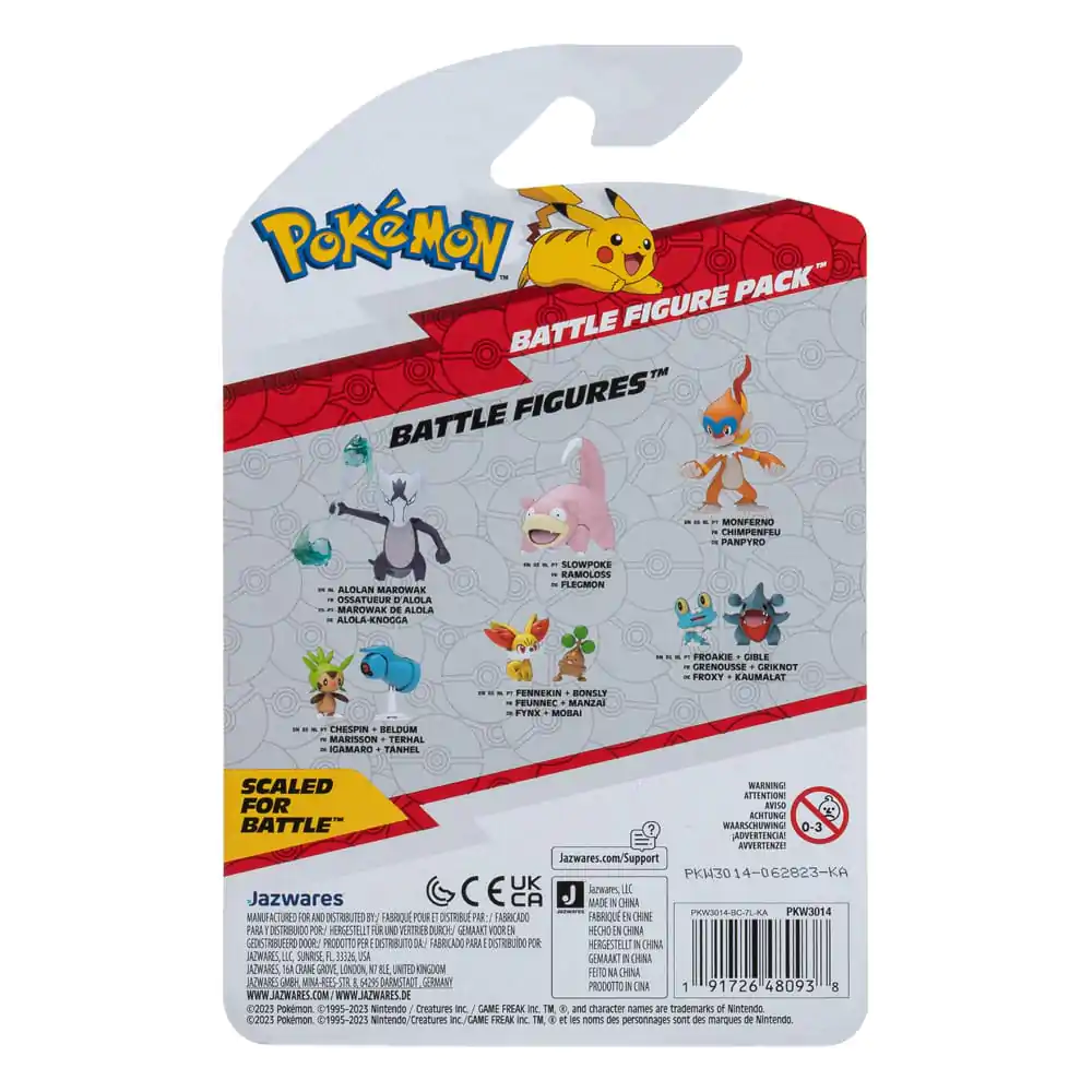 Pokémon Battle Figure First Partner Set Figura 2-Pack Chespin, Beldum 5 cm fotografija proizvoda