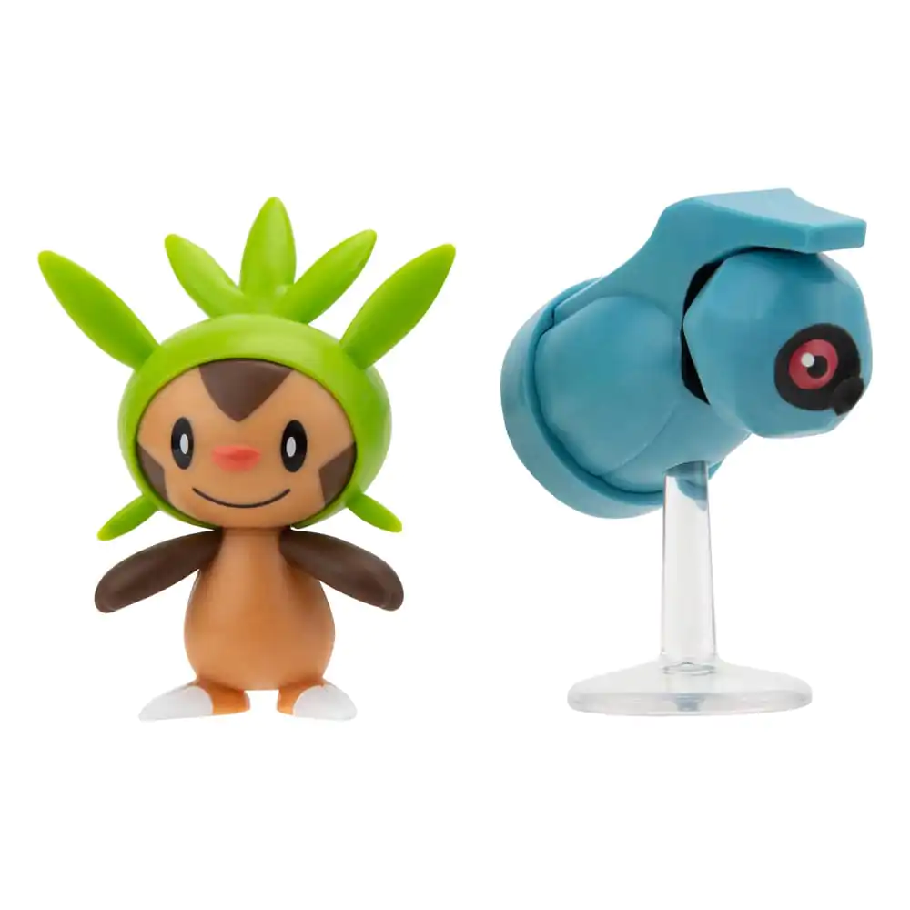 Pokémon Battle Figure First Partner Set Figura 2-Pack Chespin, Beldum 5 cm fotografija proizvoda