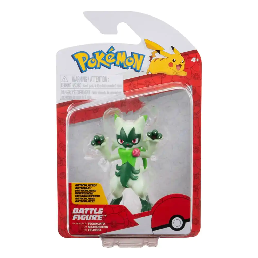 Pokémon Borbena Figura Floragato 5 cm fotografija proizvoda