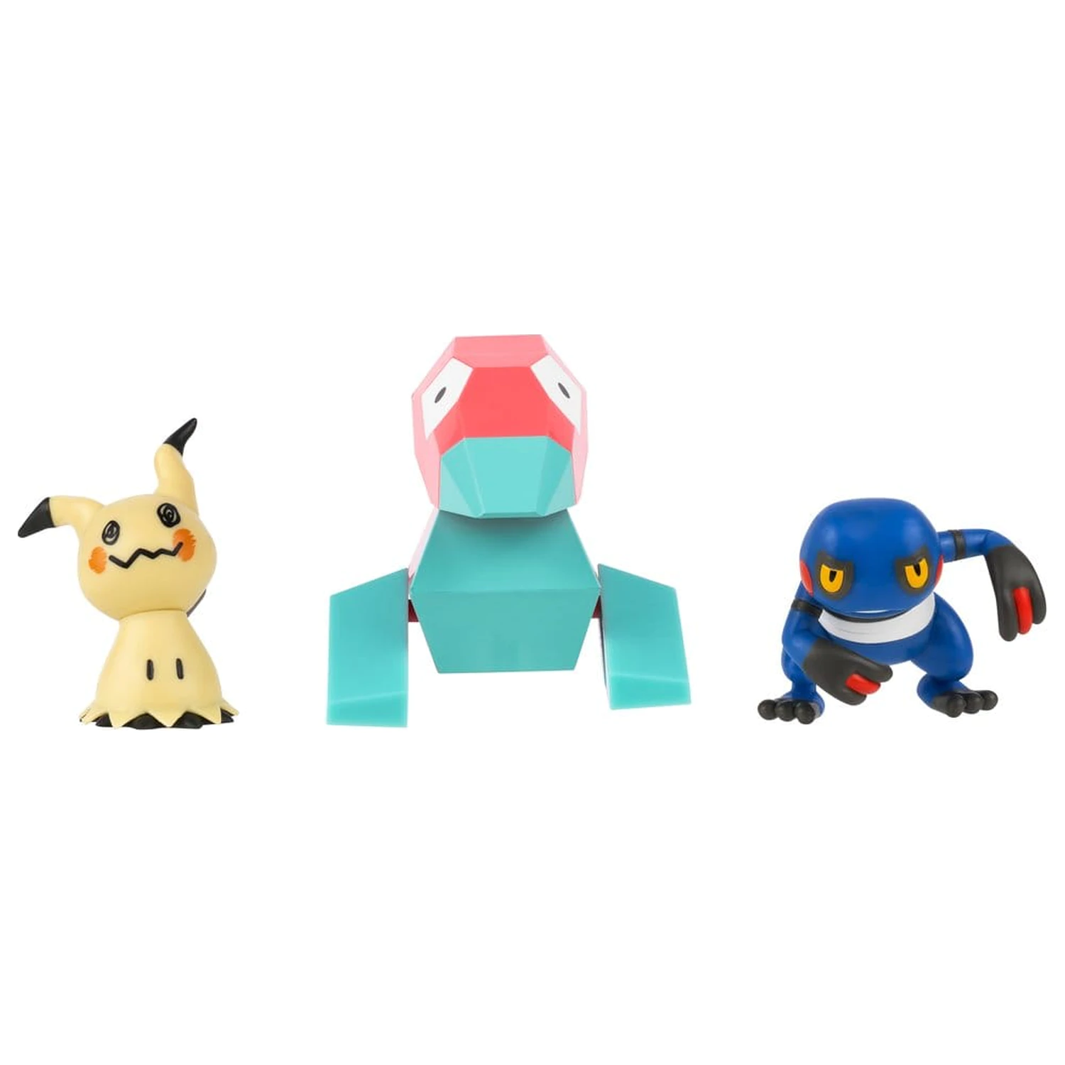 Pokémon Borbene figure, paket od 3 komada Mimikyu, Porygon i Croagunk fotografija proizvoda