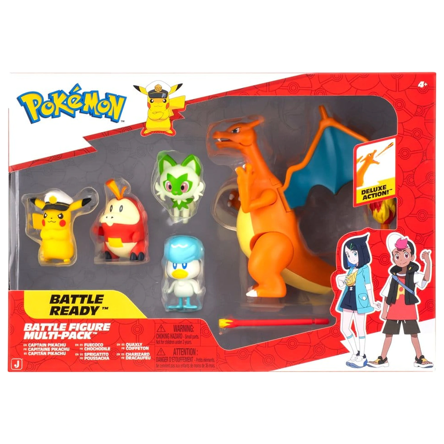 Pokémon Battle Figure akcione figure, pakiranje od 6 komada, više pakiranja fotografija proizvoda