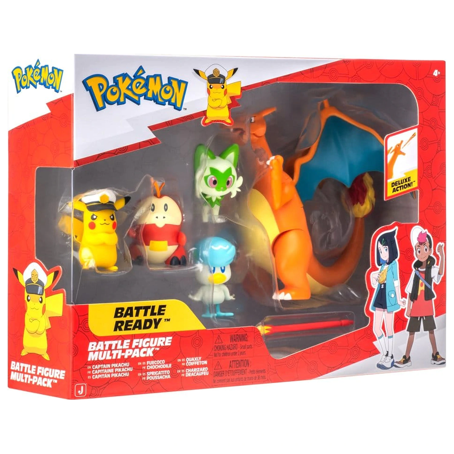 Pokémon Battle Figure akcione figure, pakiranje od 6 komada, više pakiranja fotografija proizvoda