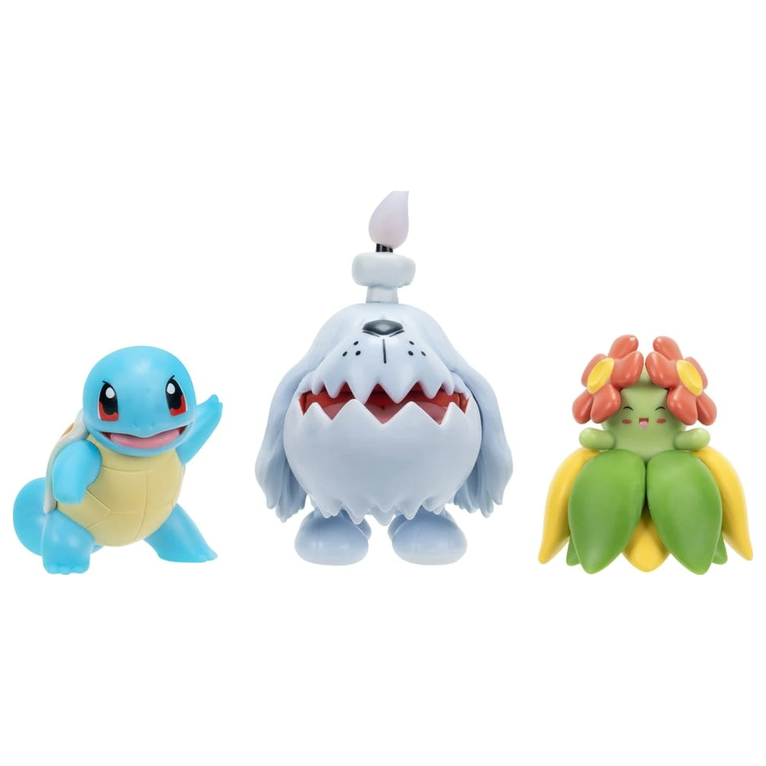 Pokémon borbena figura, 3 komada, Squirtle, Greavard & Bellossom fotografija proizvoda