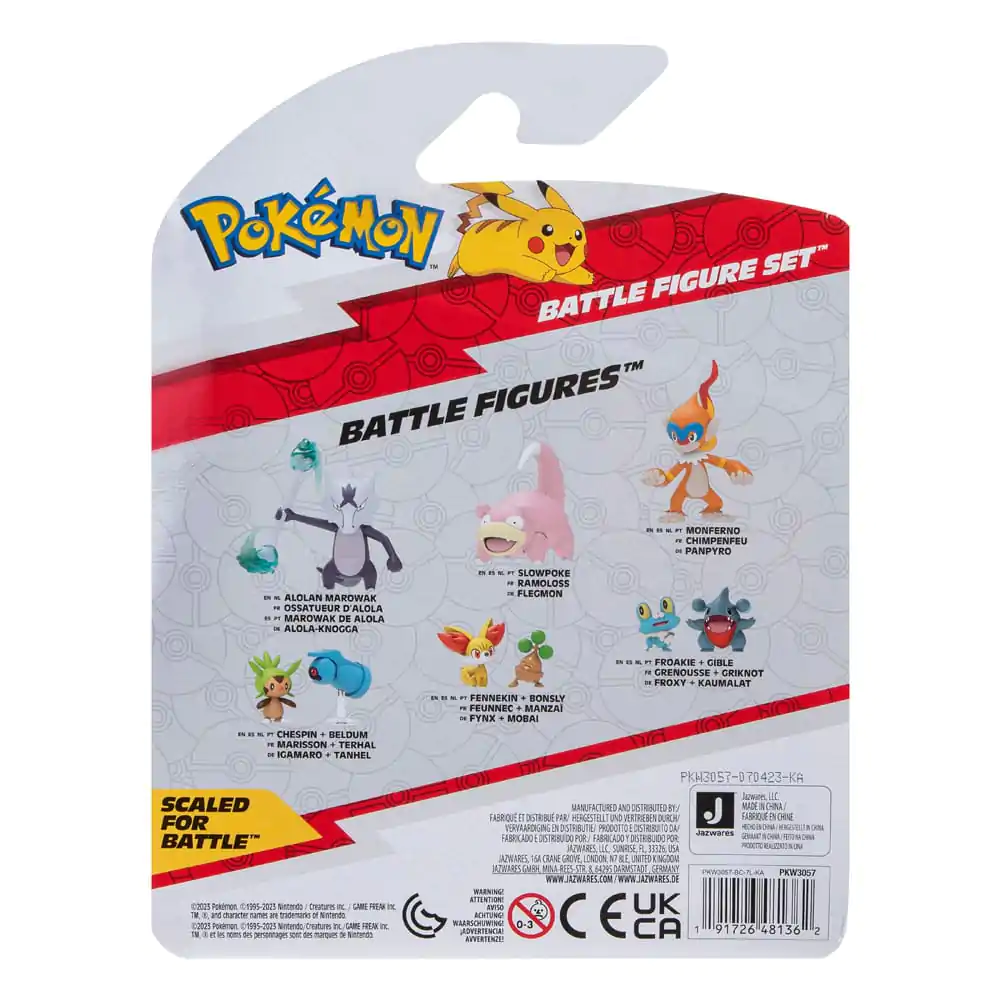 Pokémon Battle figura set 3-pakiranje Clefairy, Beldum, Sirfetch'd 5 cm fotografija proizvoda