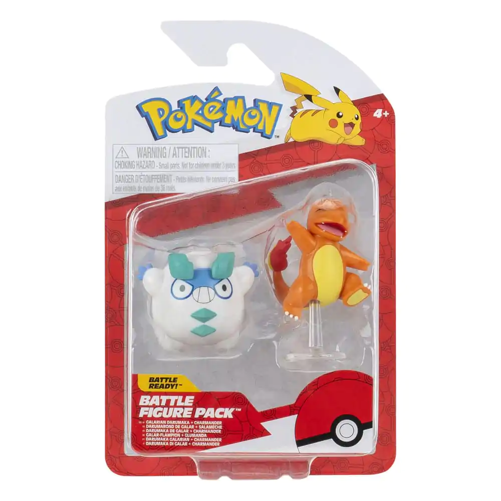 Pokémon Battle Set Figura 2-Pack Darumaka & Charmander #5 fotografija proizvoda