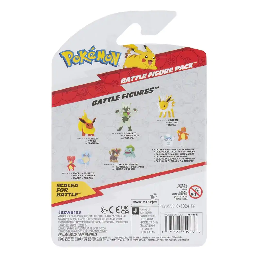Pokémon Battle Set Figura 2-Pack Darumaka & Charmander #5 fotografija proizvoda