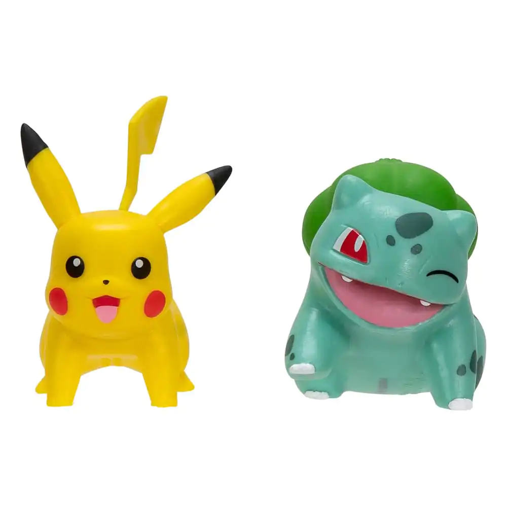 Pokémon Battle figura First Partner Set figura 2-Pack Bulbasaur #2, Pikachu #1 fotografija proizvoda