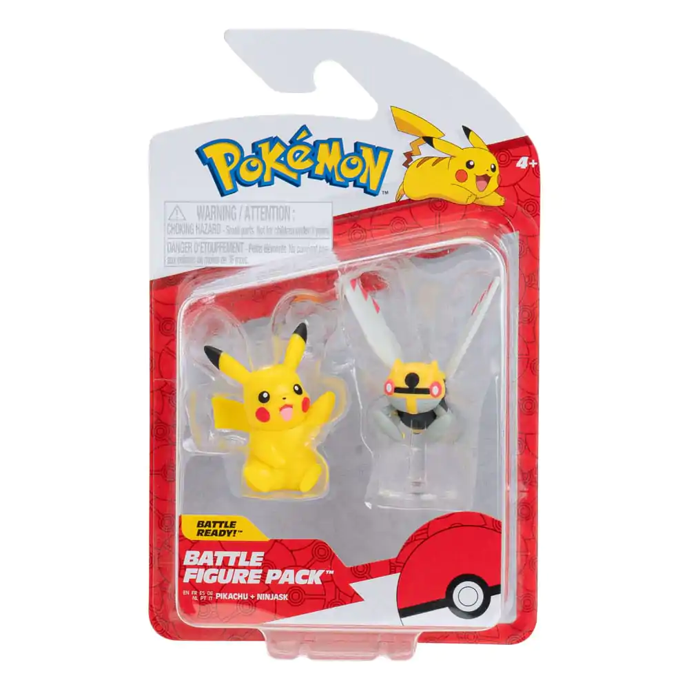 Pokémon Battle Figure Set Set figura 2-Pack Ninjask & Pikachu #7 fotografija proizvoda