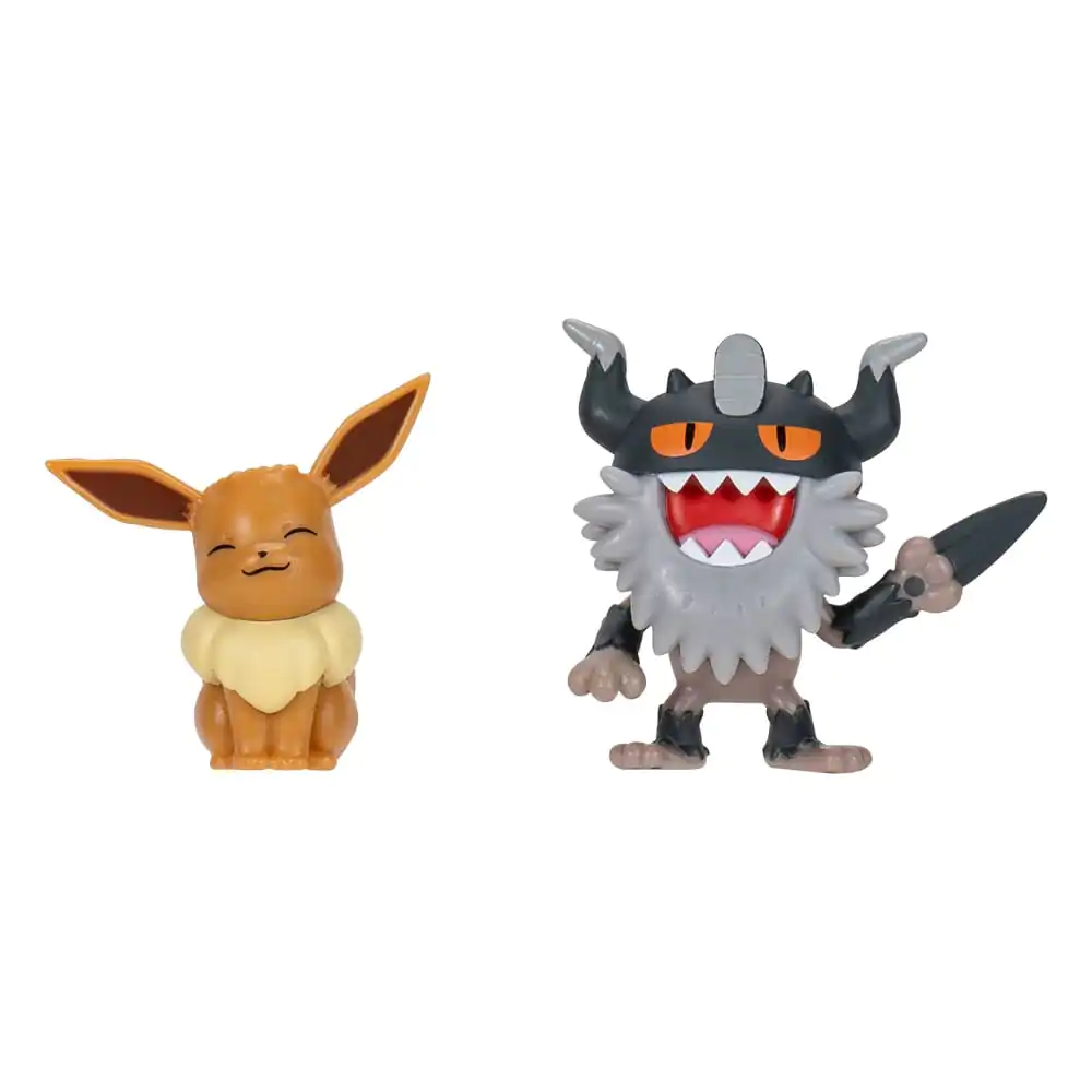 Pokémon Battle Figure Set Figura 2-Pack Perrserker & Eevee #2 fotografija proizvoda