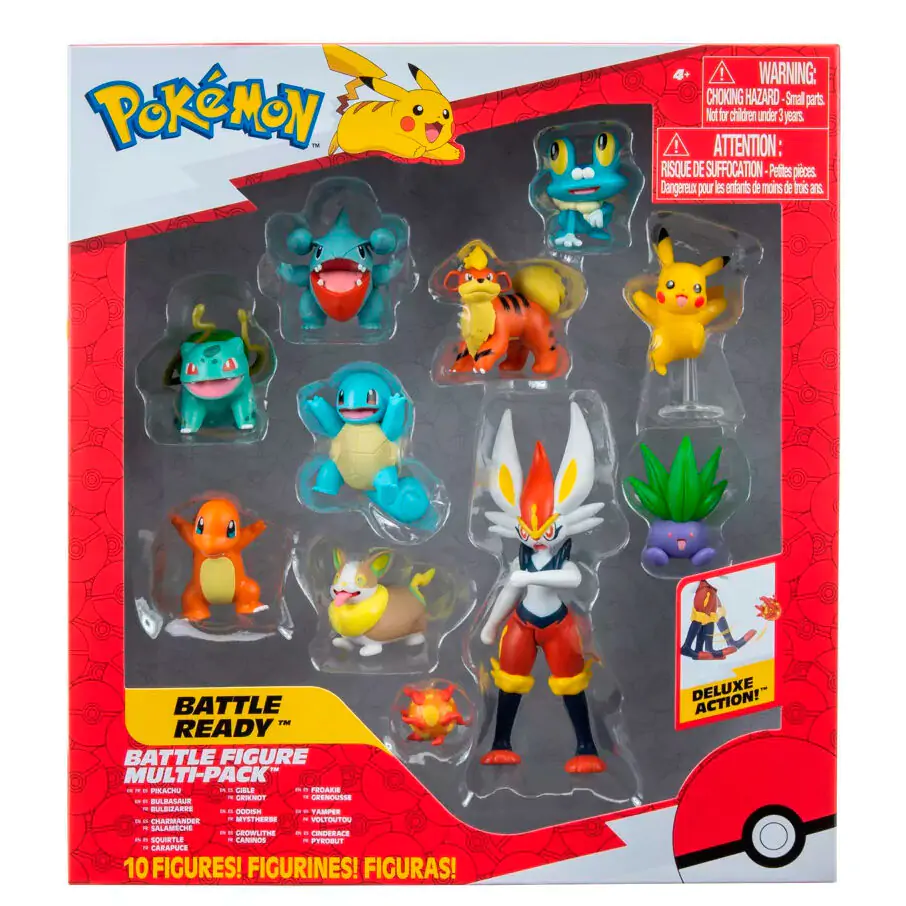 Pokemon Battle Ready paket 10 figura fotografija proizvoda