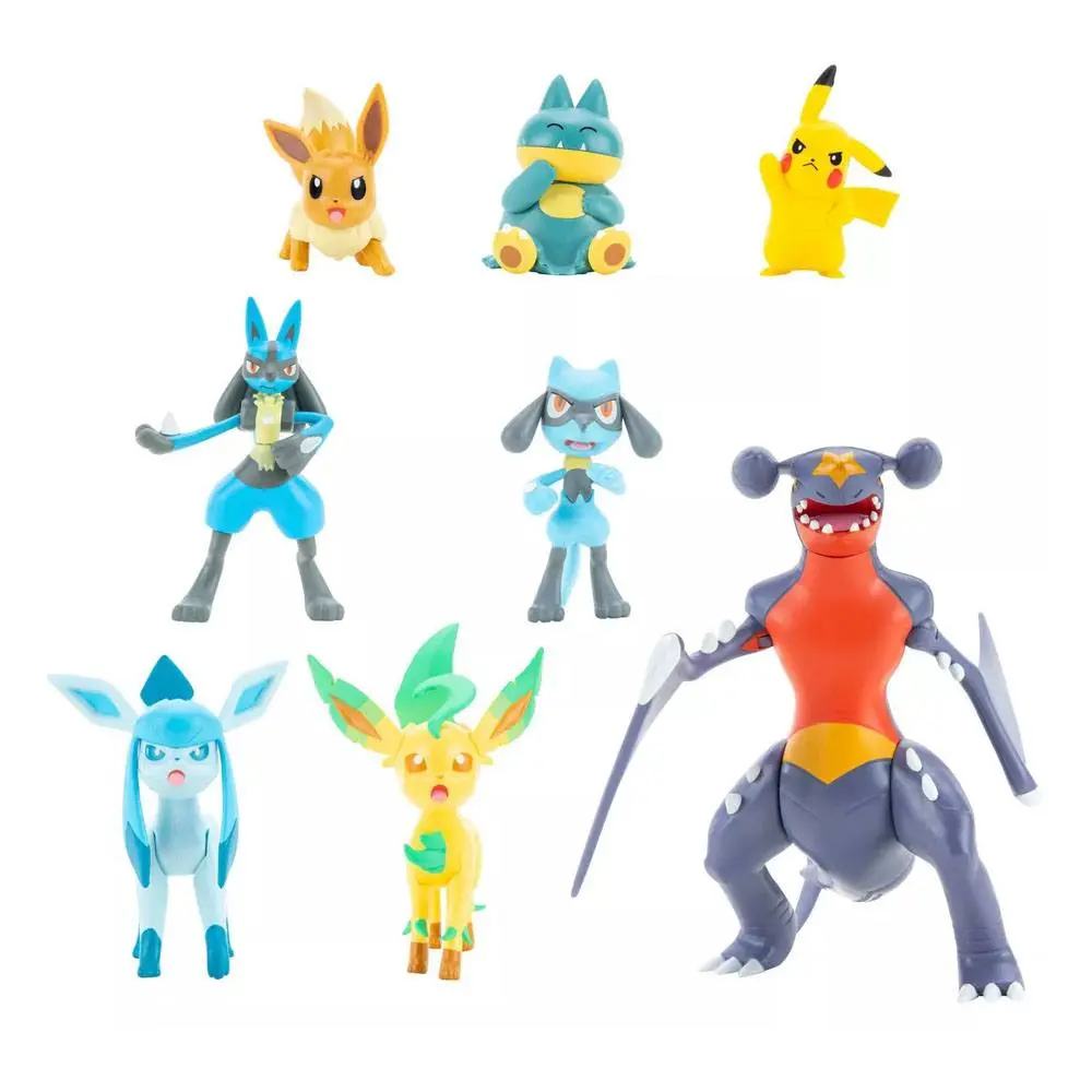 Pokémon Battle Mini figure Paket od 8 komada Sinnoh Region 5-11 cm fotografija proizvoda