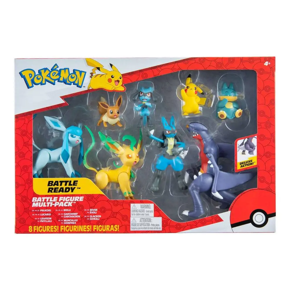 Pokémon Battle Mini figure Paket od 8 komada Sinnoh Region 5-11 cm fotografija proizvoda