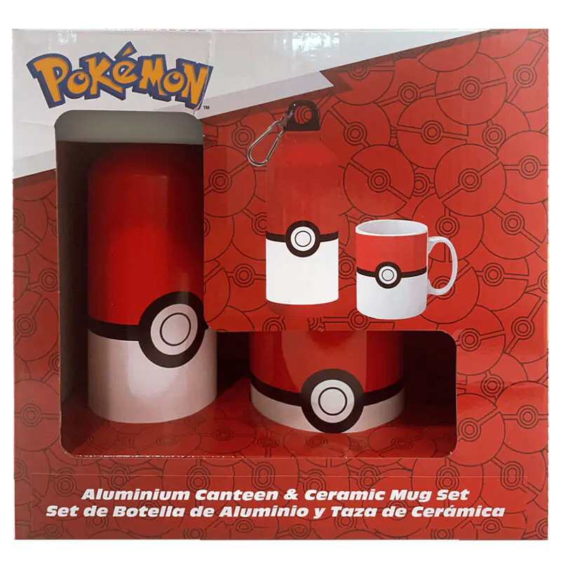 Pokemon šalica + aluminijska boca set fotografija proizvoda