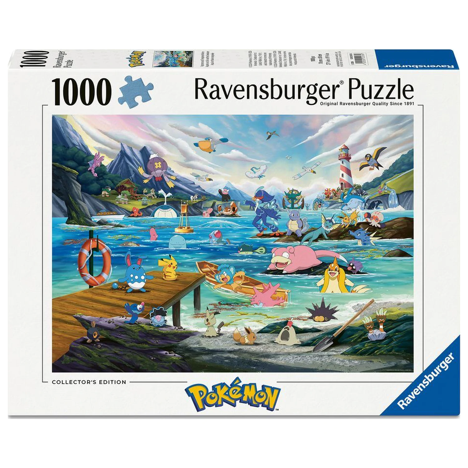 Pokemon Breakout 3 Vaporeon and the Warm Sea slagalica 1000 komada fotografija proizvoda