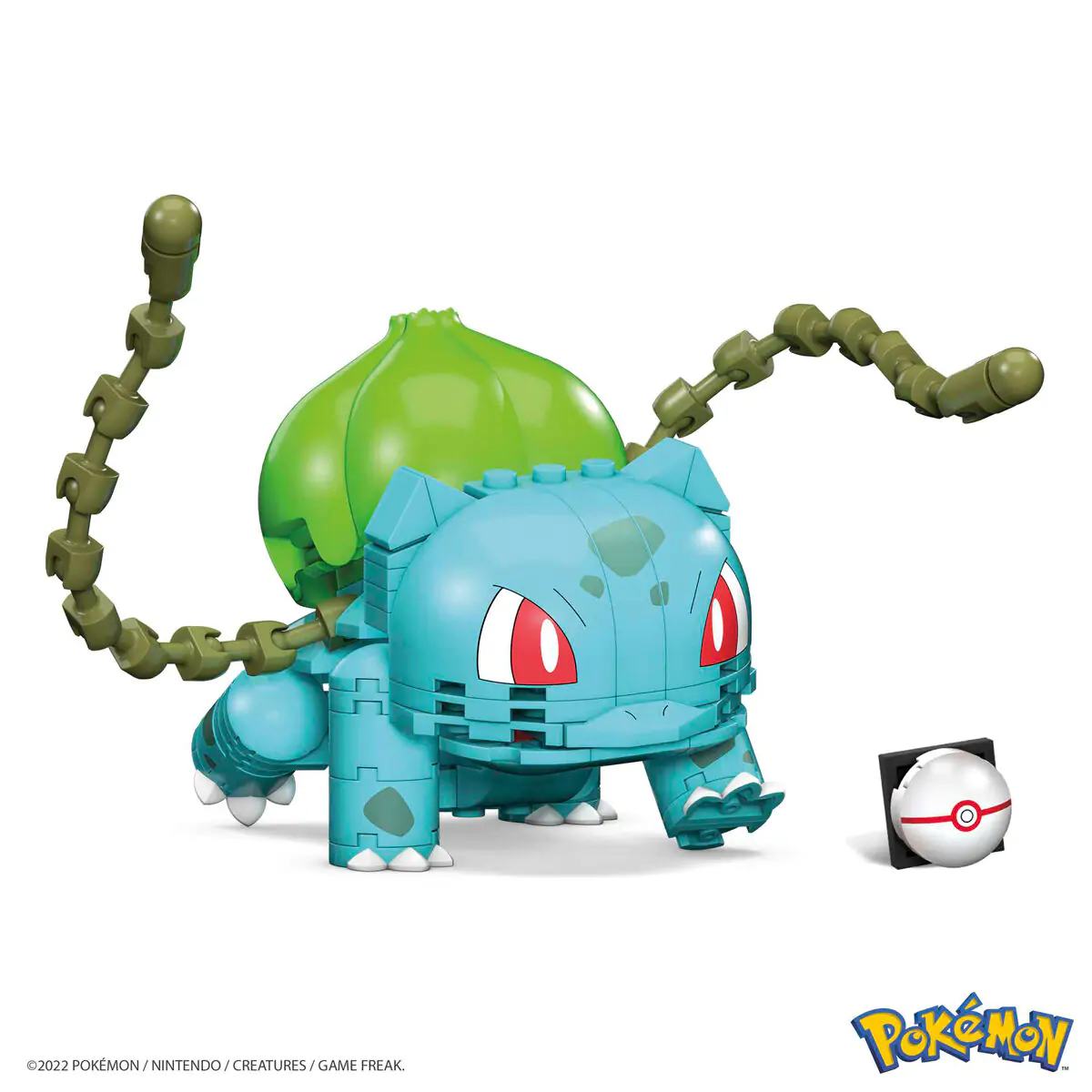 Pokémon Mega Construx Wonder Builders set za građenje Bulbasaur 10 cm fotografija proizvoda