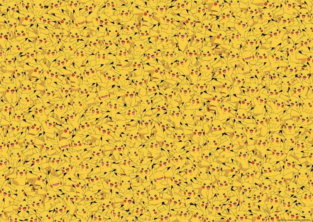 Pokémon Challenge Puzzle slagalica Pikachu (1000 dijelova) fotografija proizvoda