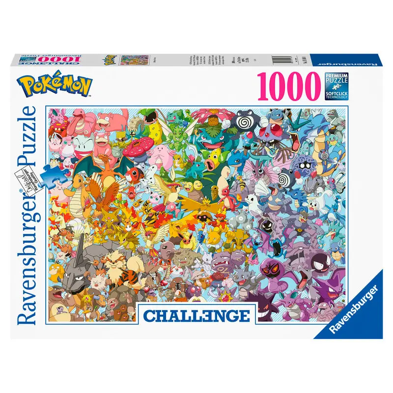 Pokémon Challenge Puzzle Grupa (1000 dijelova) fotografija proizvoda