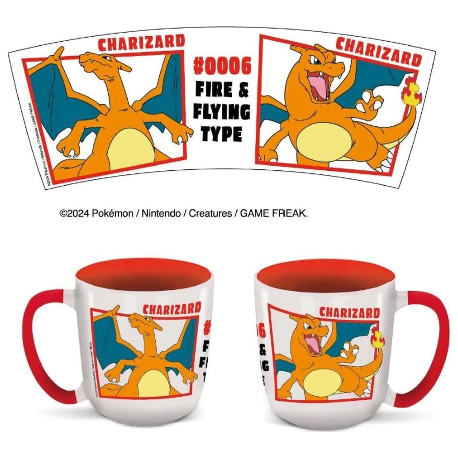 Pokémon Charizard Šalica 384 ml fotografija proizvoda