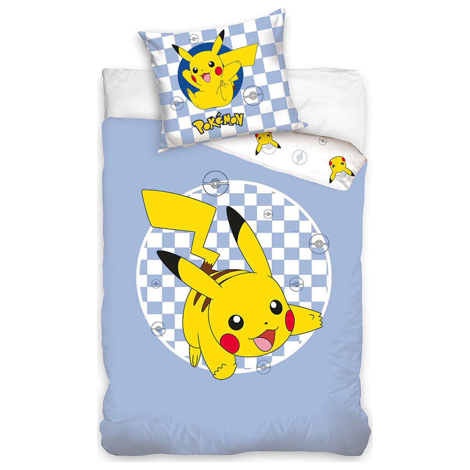 Pokemon karirana navlaka za poplun fotografija proizvoda