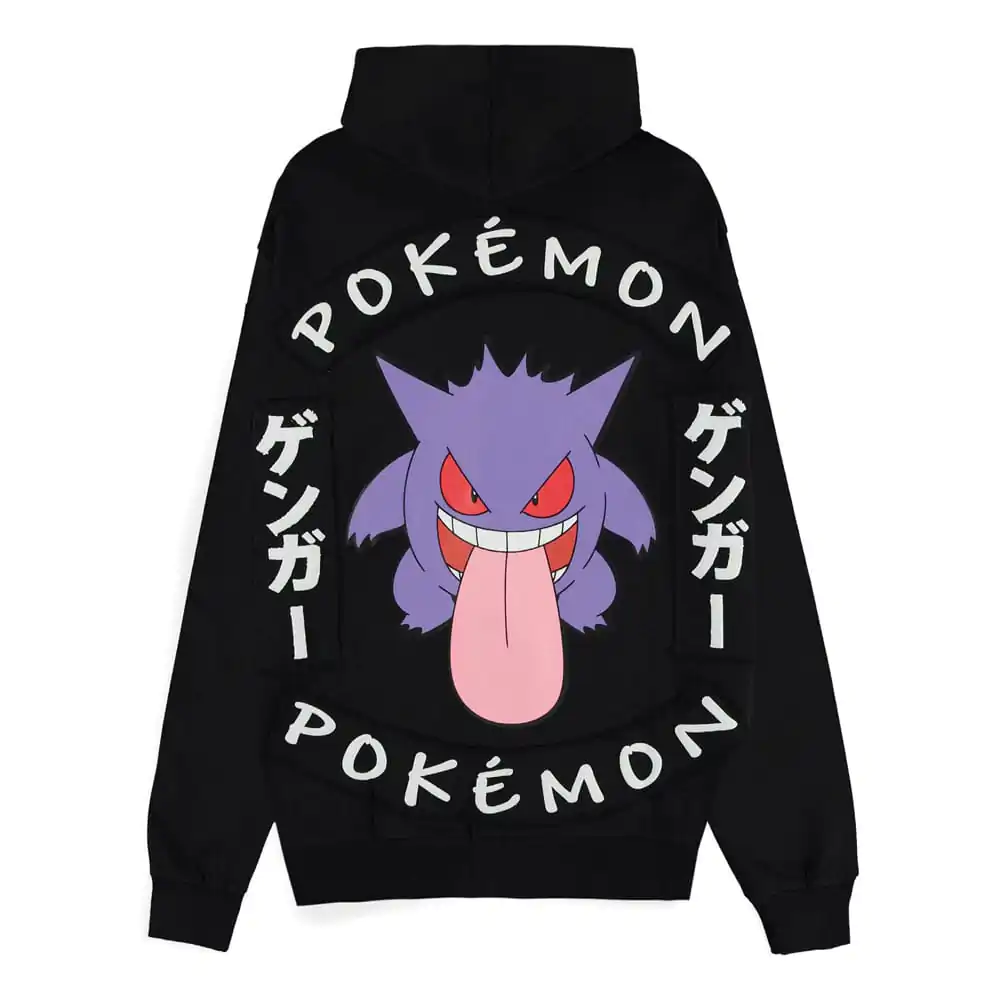 Pokémon Zipper Hoodie Gengar Locked Up - Majica s kapuljačom na patentni zatvarač fotografija proizvoda