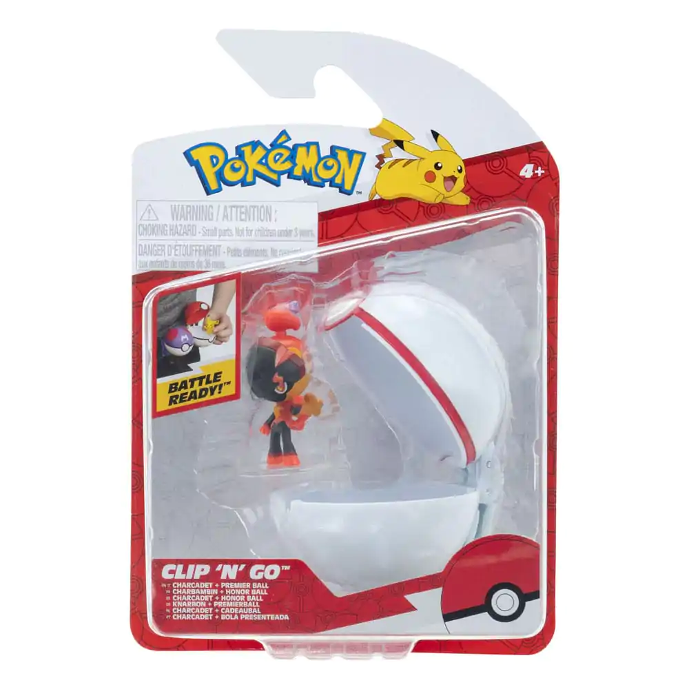Pokémon Clip'n'Go Poké Lopte Charcadet & Premier Lopta fotografija proizvoda