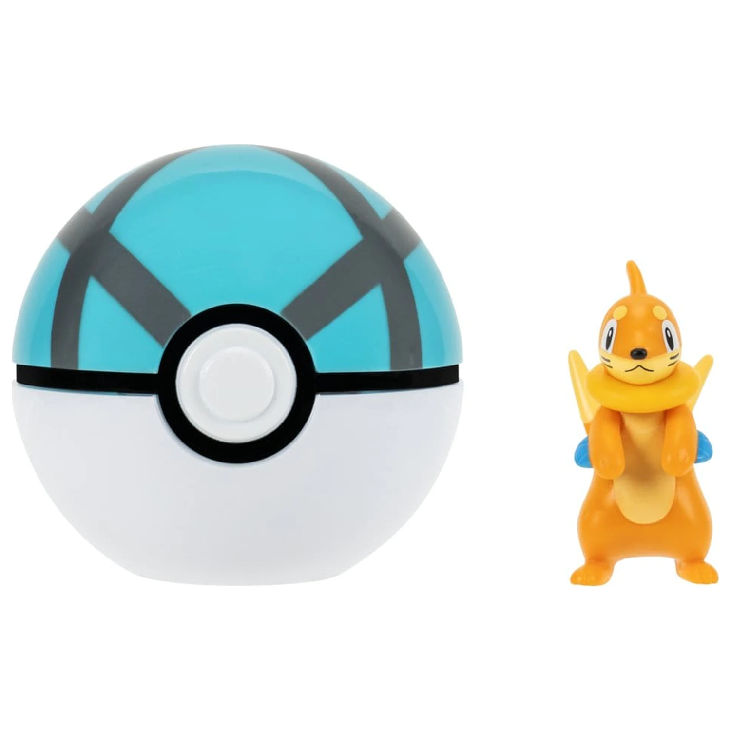 Pokémon Clip 'n' Go akcijska figura Buizel i Net lopta fotografija proizvoda