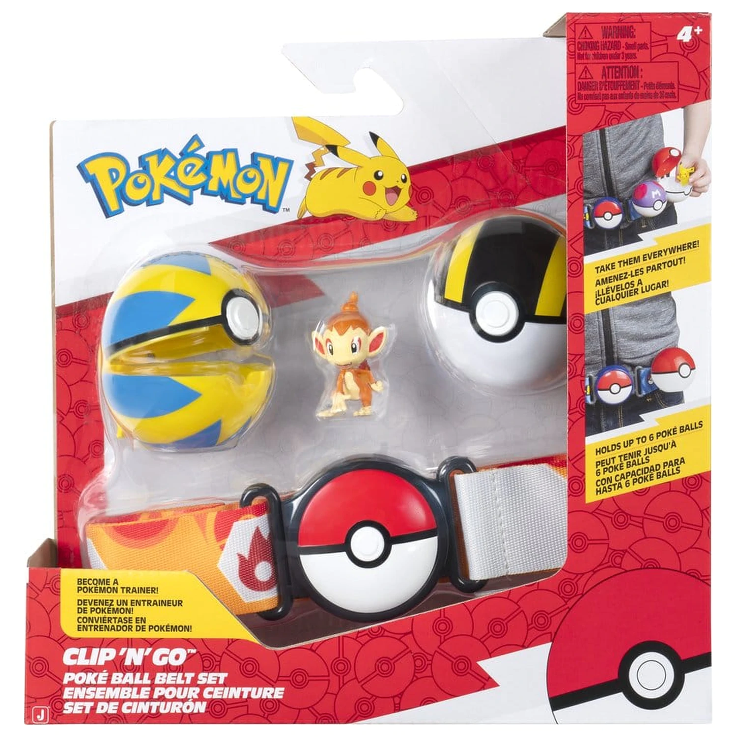 Pokémon Clip 'n' Go pojasni set Chimchar fotografija proizvoda