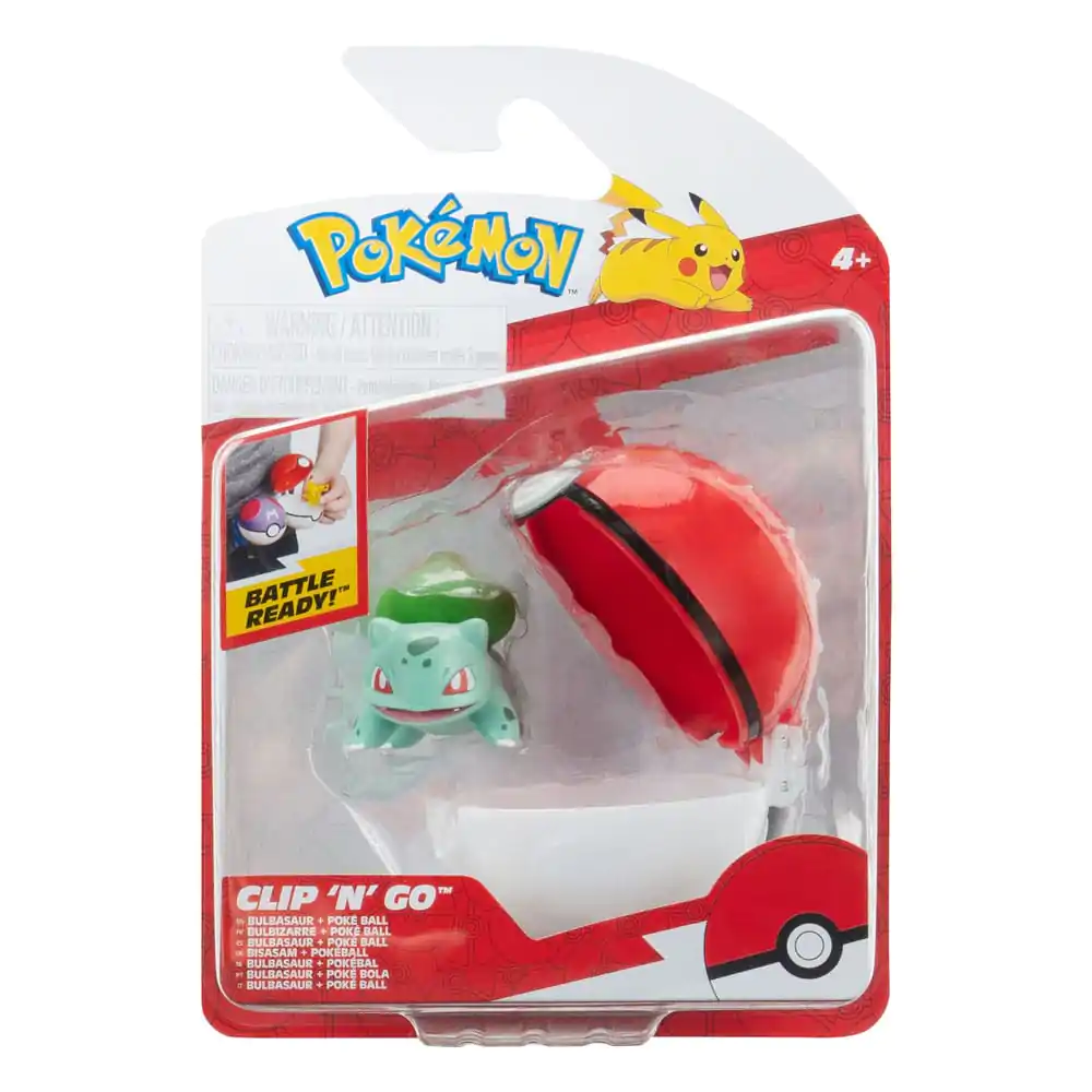 Pokémon Clip'n'Go Poké kugle Bulbasaur #1 & Poké kugla fotografija proizvoda