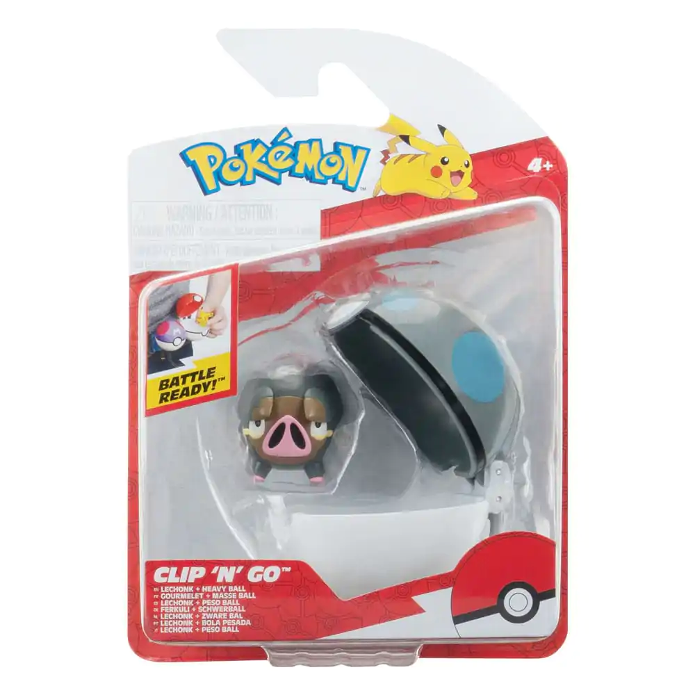 Pokémon Clip'n'Go Poké lopte Lechonk & Heavy lopta fotografija proizvoda