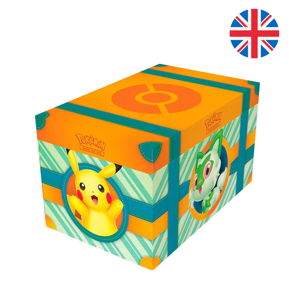 English Pokemon Collector Chest Padela Adventure kartaška igra kovčeg fotografija proizvoda