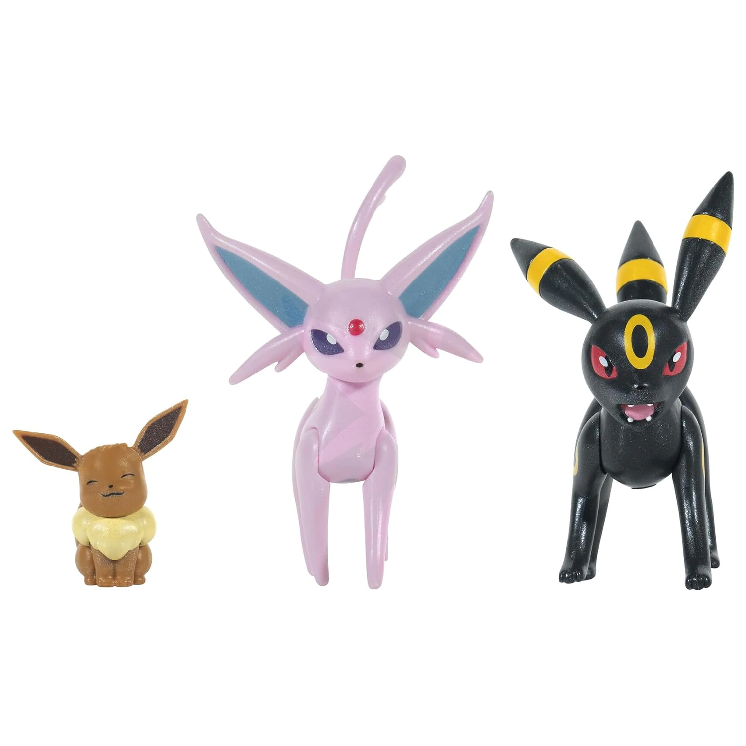 Pokémon Eevee, Espeon & Umbreon Multipack figurice s posebnim premazom set fotografija proizvoda